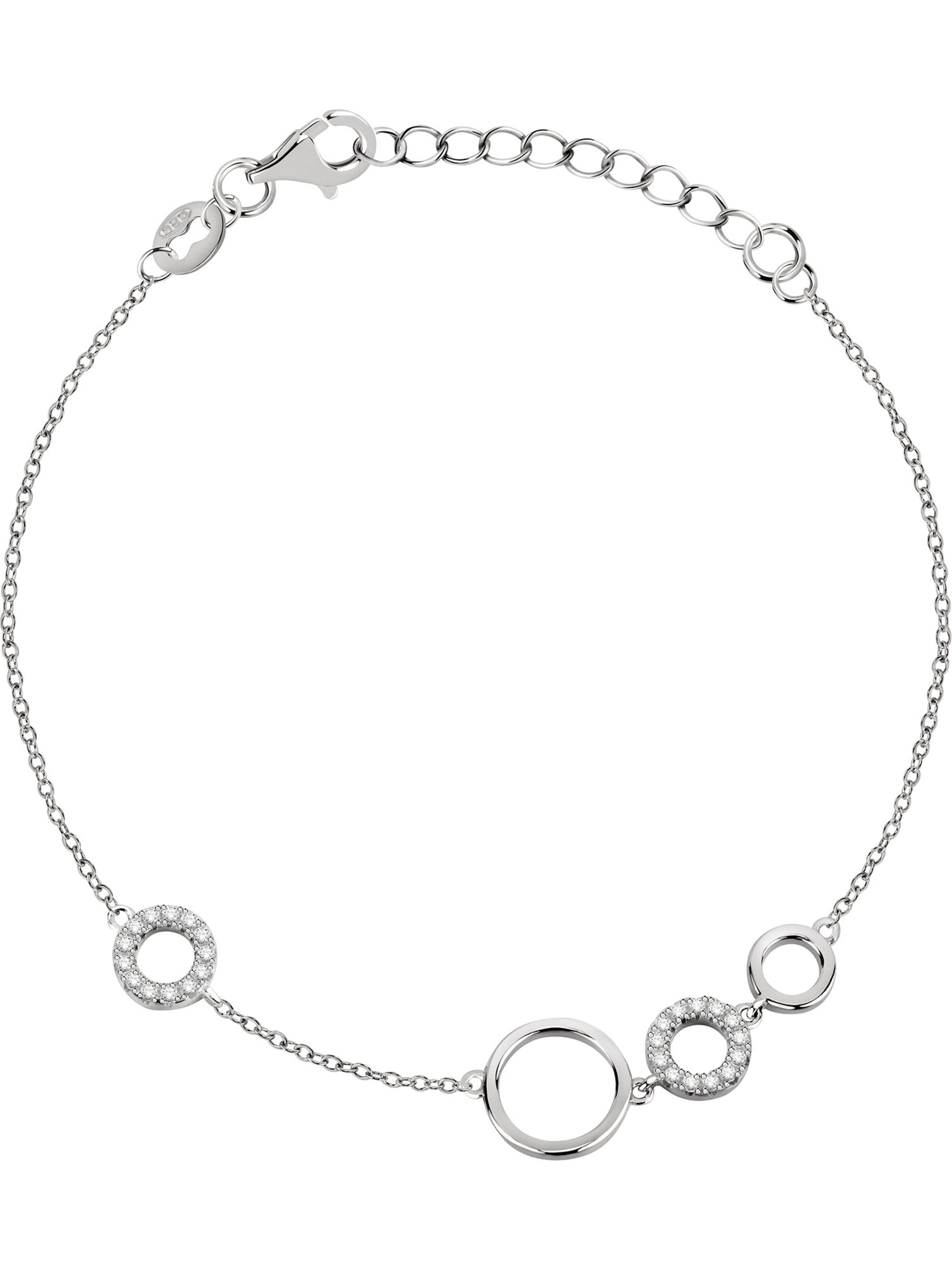 CHRIST Armband in Silber: Vorderseite