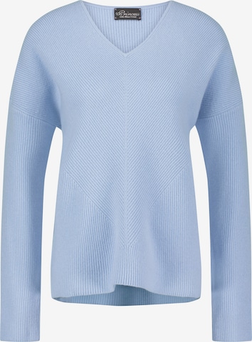 PRINCESS GOES HOLLYWOOD Strickpullover 'BASIC' in Blau: front