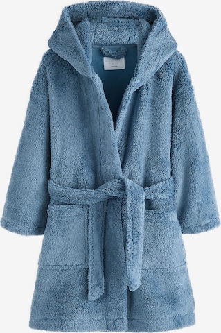 Next - Albornoz en azul: frente