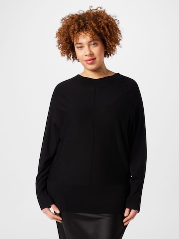 Dorothy Perkins Curve Sweater in Black: front