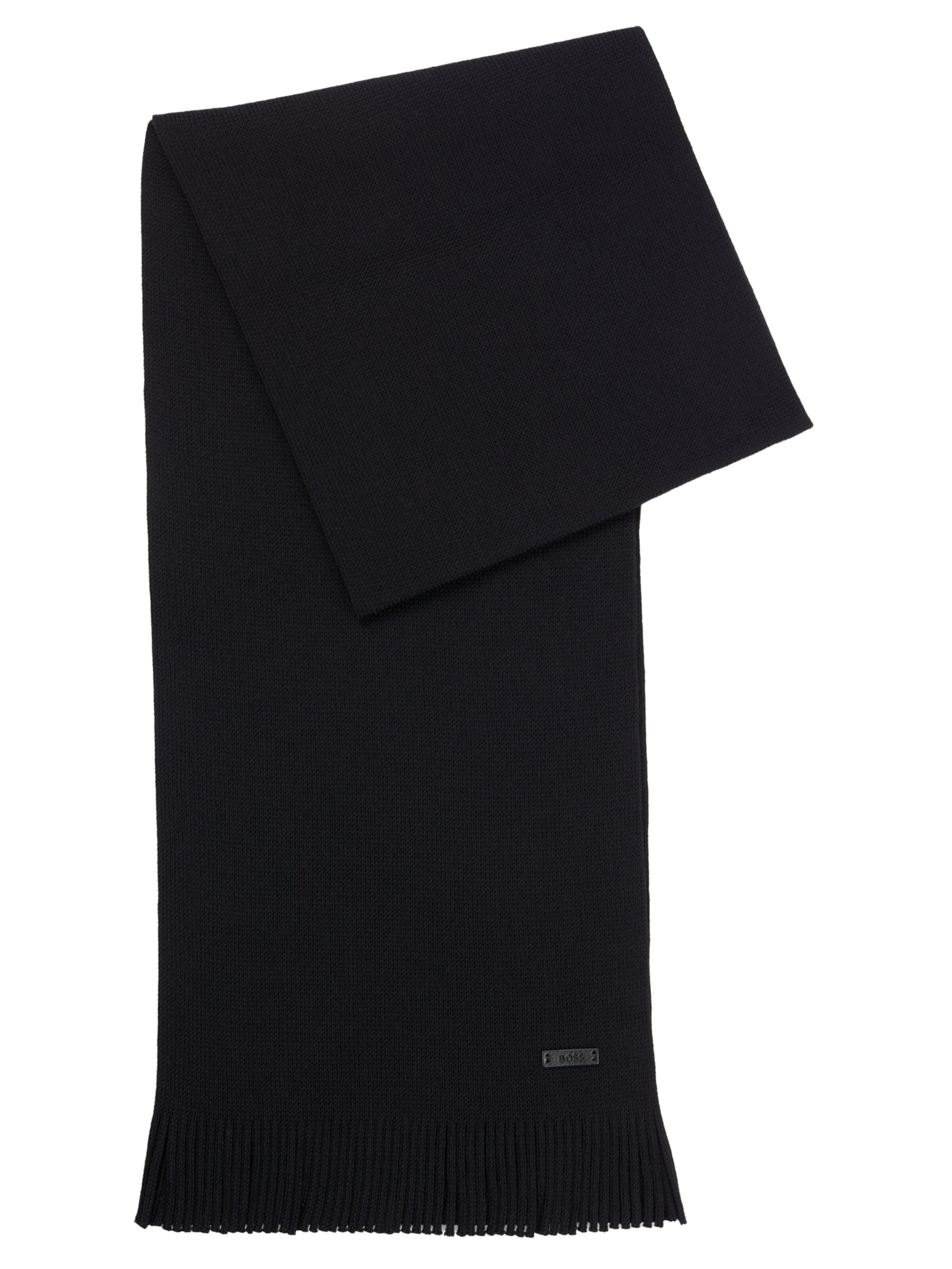 Fular 'Albas' de la BOSS pe negru