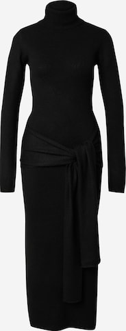 Robes en maille 'Caya' LeGer by Lena Gercke en noir : devant
