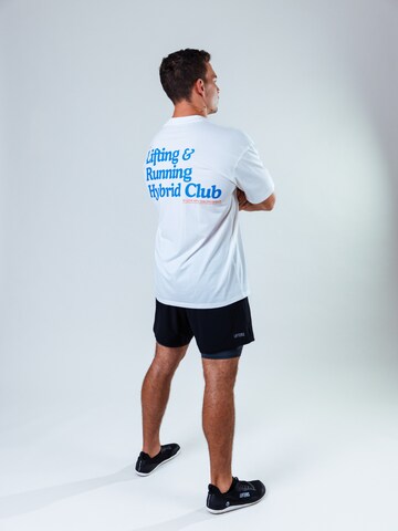 Lifters Oversizeshirt 'Hybrid Club Sport Unisex'‌‌‌ in Weiß