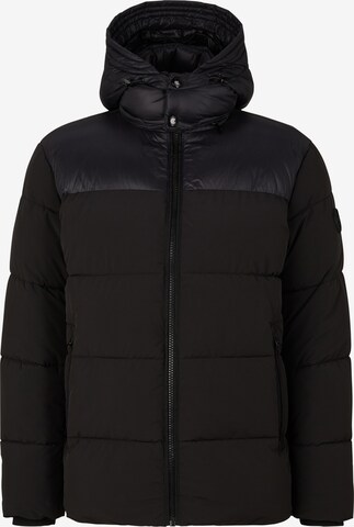 JOOP! Jeans Winter Jacket 'Joshas' in Black: front