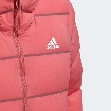ADIDAS SPORTSWEAR Athletic Jacket 'Helionic' in Red