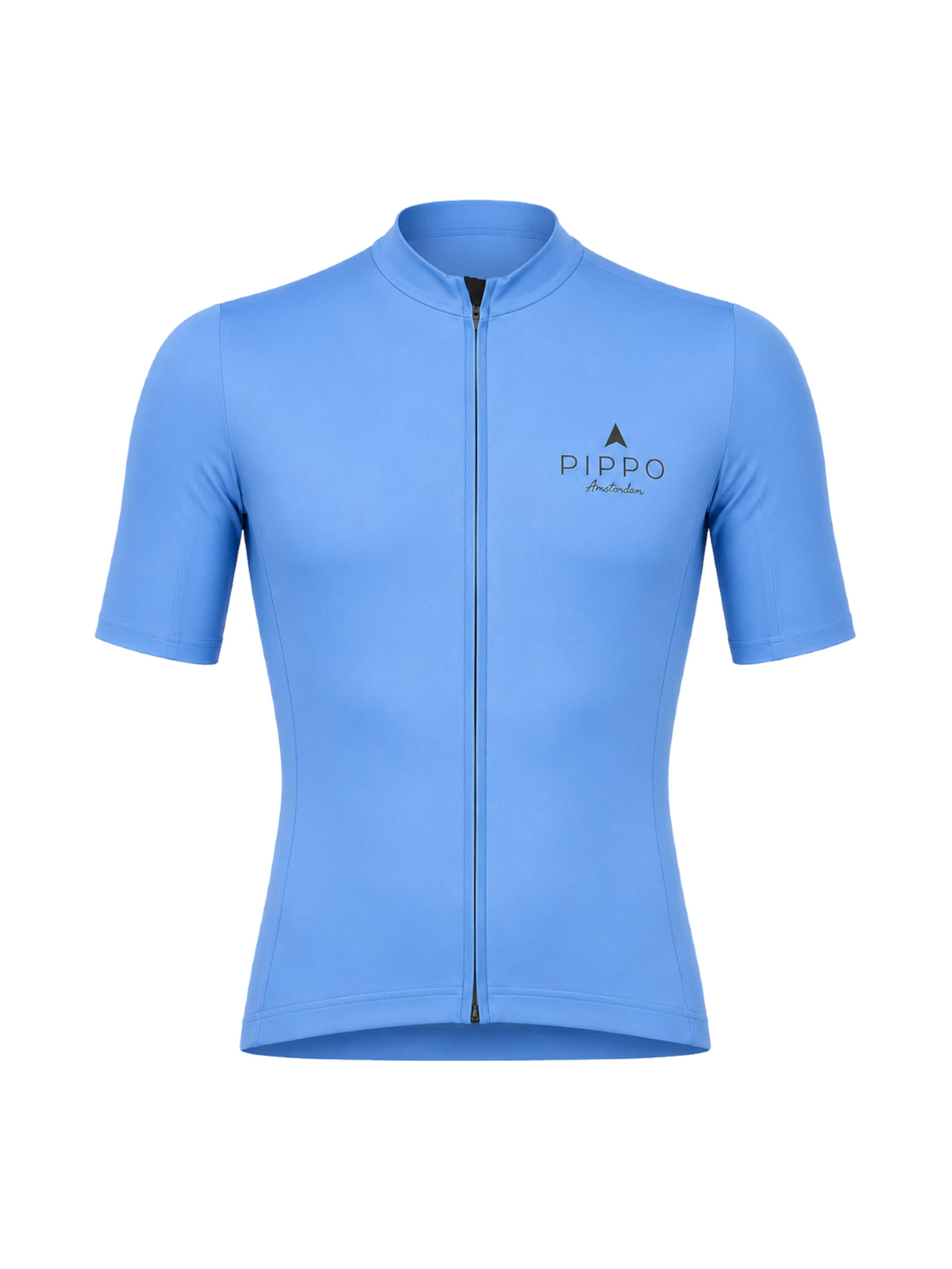 PIPPO Amsterdam Tricot 'Rennradtrikot Damen Galibier' in Blauw: voorkant