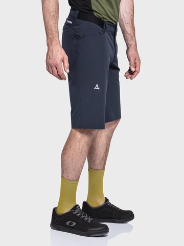 Schöffel Regular Outdoor trousers ' Bike Shorts Style Keitele MNS ' in Blue
