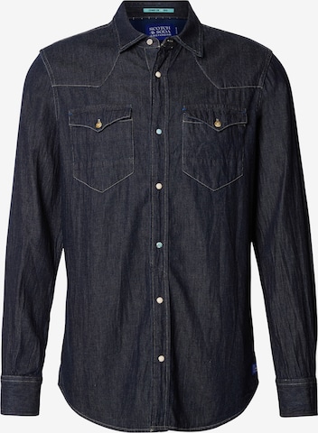 SCOTCH & SODA Regular Fit Paita värissä sininen: etupuoli