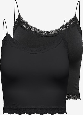 Maglietta intima 'ONLVICKY' di ONLY in nero: frontale