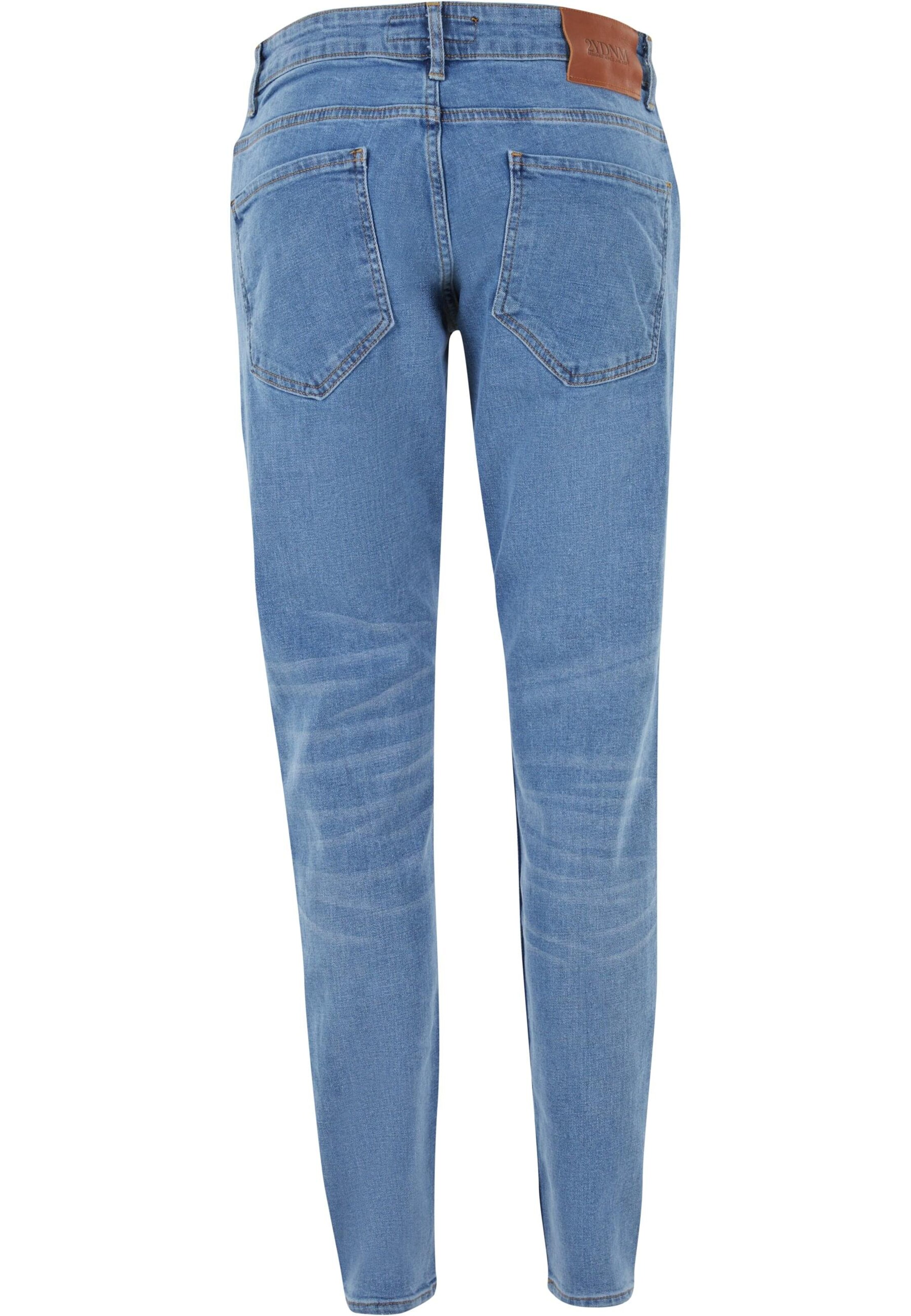 2Y Premium Tapered Jeans in Blue