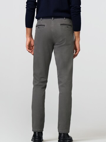 MEYER Regular Chinohose 'Chicago' in Grau