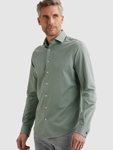 Regular fit Camicia 'Elevated Knit shirt' di VANGUARD in verde