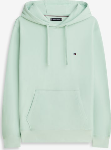 TOMMY HILFIGER Sweatshirt 'ESSENTIAL' in Green: front