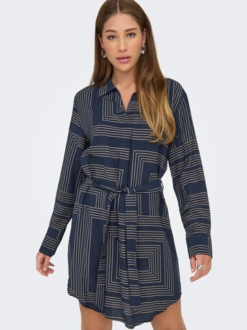 JDY Shirt dress 'Pepper' in Blue: front