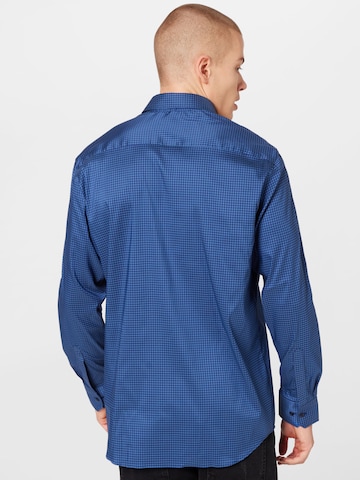 ETERNA Regular Fit Skjorte i blå