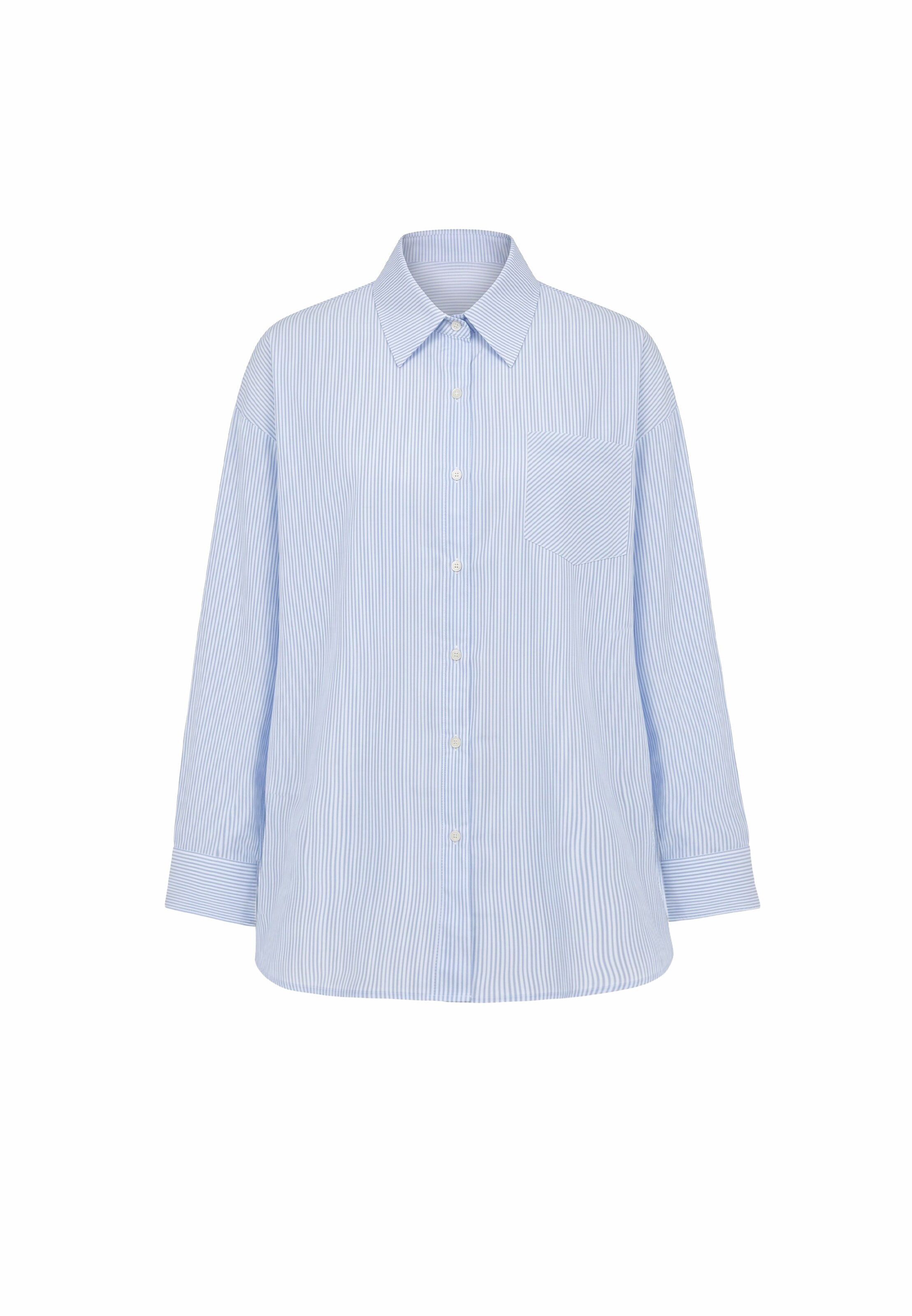 kilata - Blusa em azul: frente