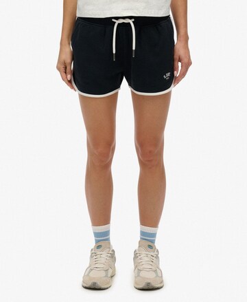 Superdry & Co Slimfit Shorts in Blau: Vorderseite