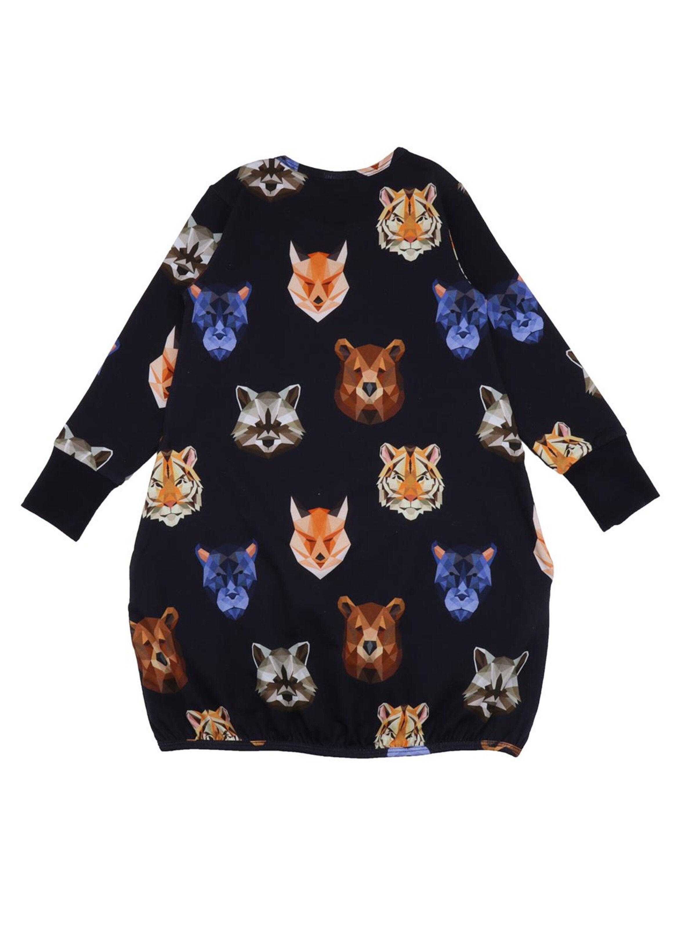 Walkiddy Dress 'Reflection Animals' in Blue