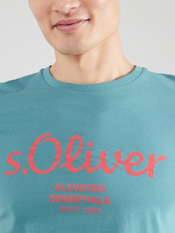 T-Shirt s.Oliver en bleu