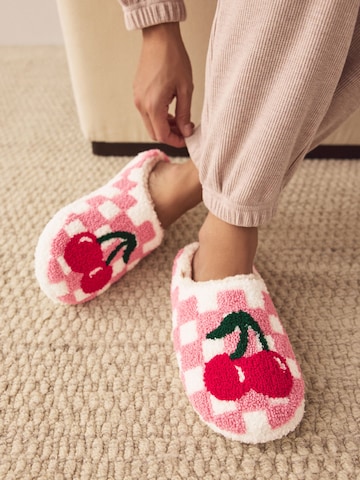 Next Тапки в Ярко-розовый