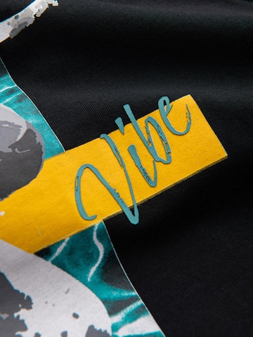 Ombre Shirt in Black