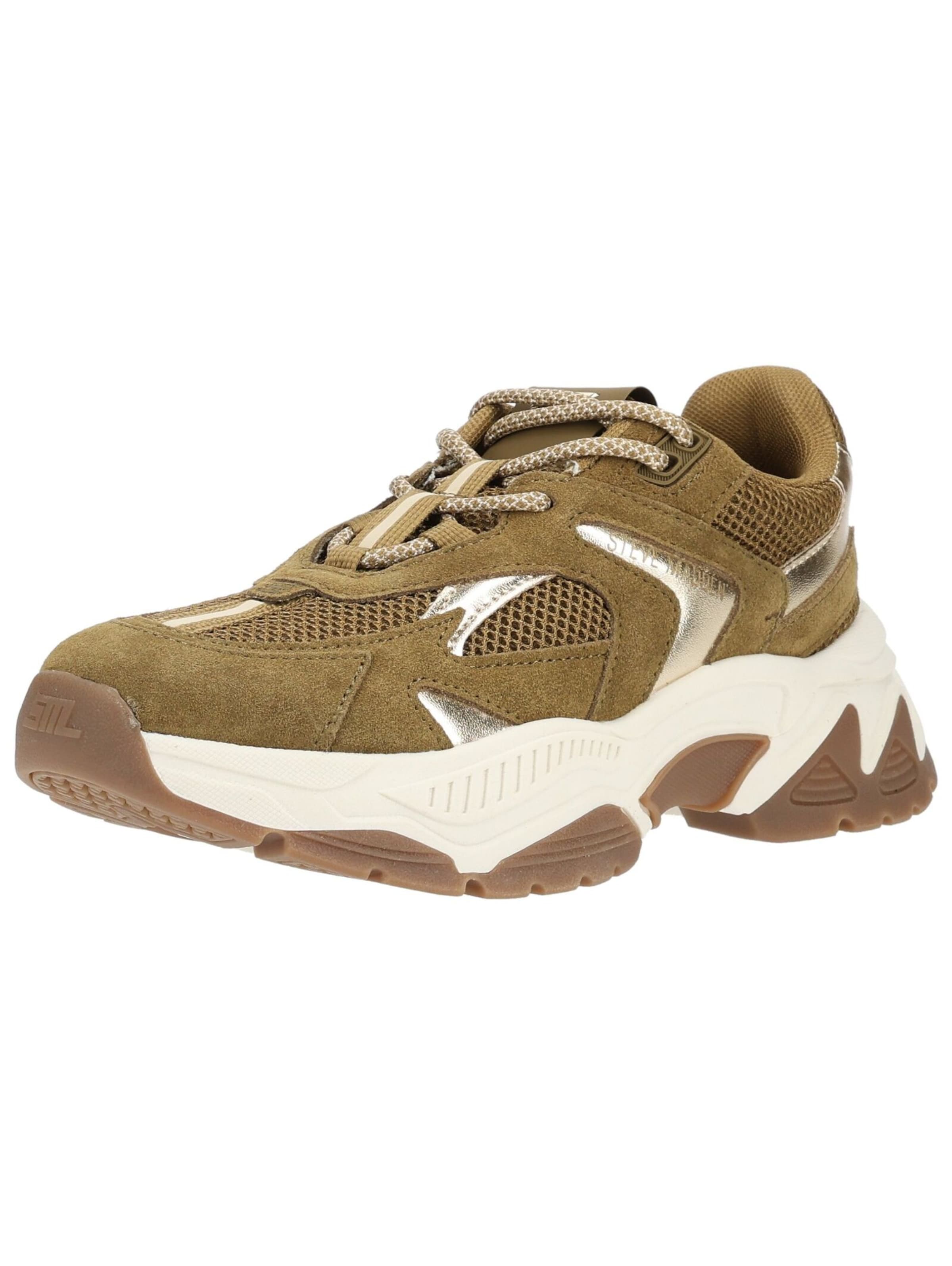 STEVE MADDEN Sneakers laag in 36 in de kleur Ecru / Olijfgroen, Productweergave