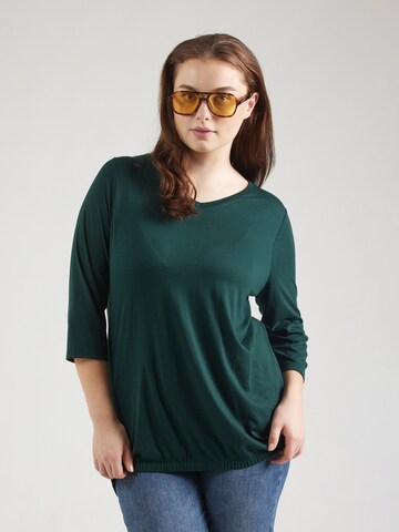 ONLY Carmakoma Shirt 'CARCARLINNE' in Green: front