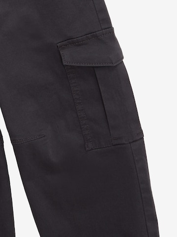 TOM TAILOR Tapered Broek in Grijs