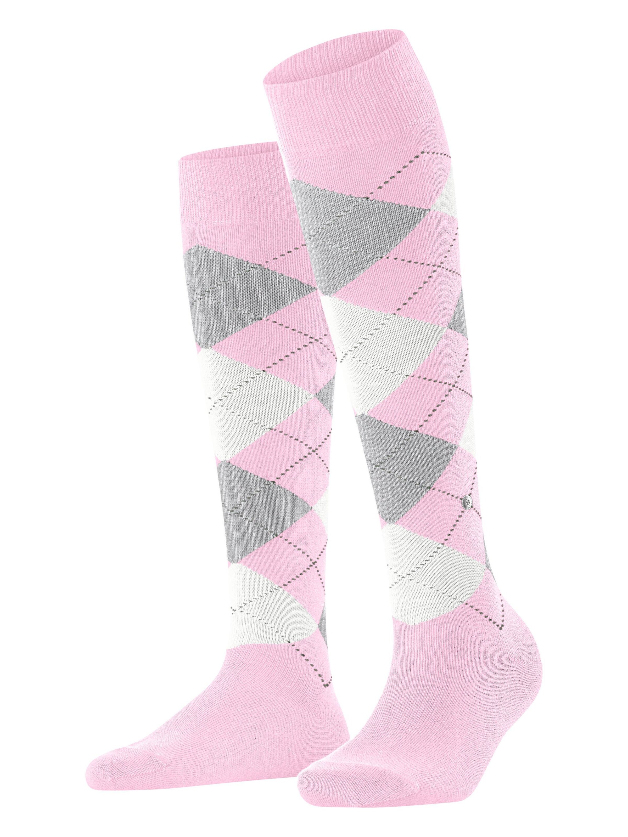 BURLINGTON Overknee Strümpfe 'Queen'‌‌‌ in Lila: Vorderseite