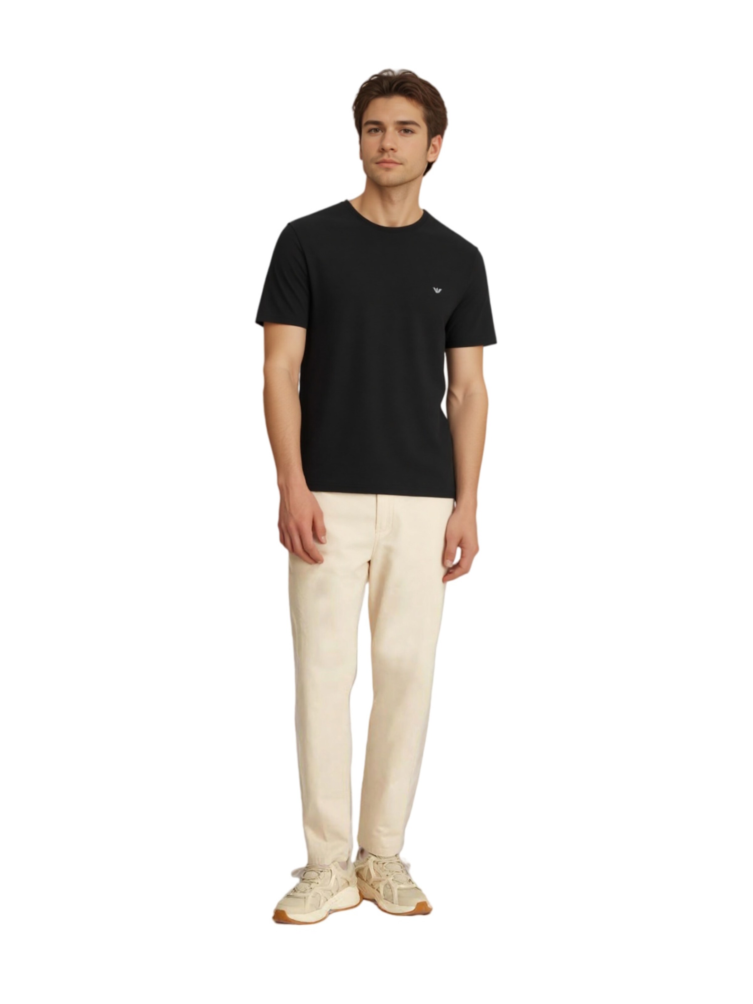 T-Shirt Emporio Armani en noir