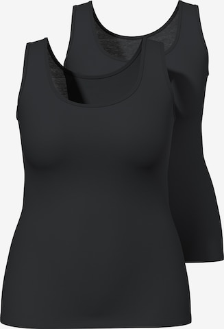 Ulla Popken Undershirt in Black: front