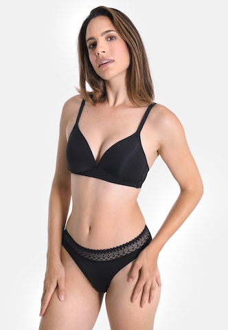 sassa Panty 'TEMPTING PASSION' in Black: front