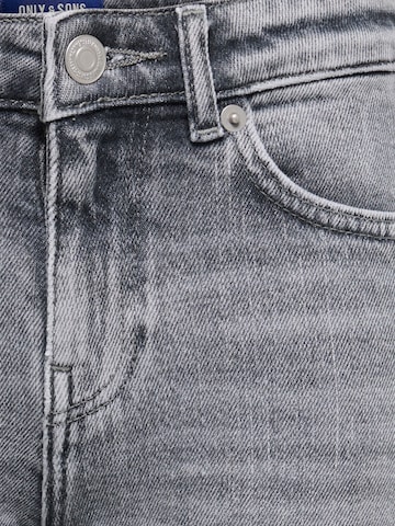 Only & Sons Junior regular Jeans 'OSJPly' i grå