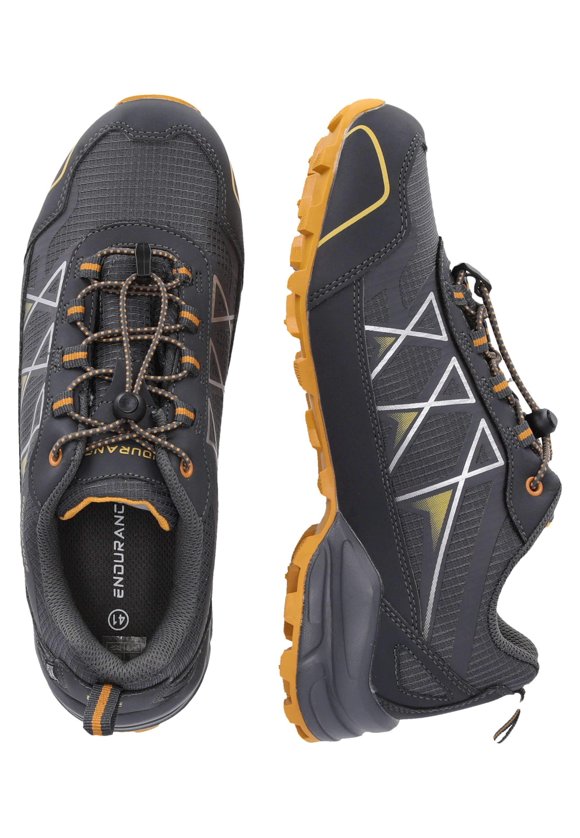 ENDURANCE Running Shoes 'Treck Trail' in Grey