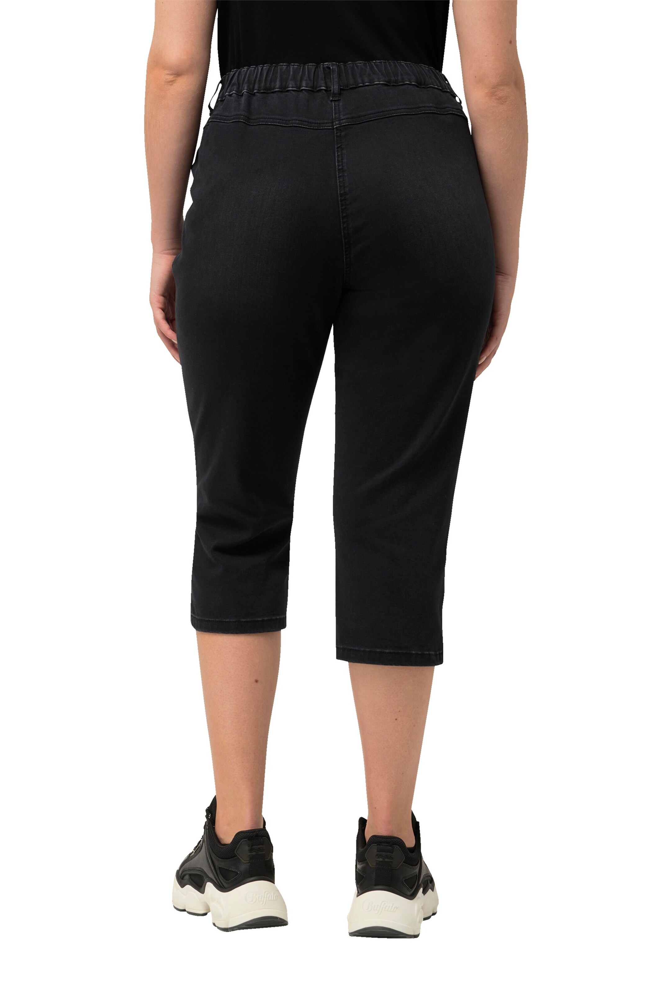 Ulla Popken Skinny Jeans in Black