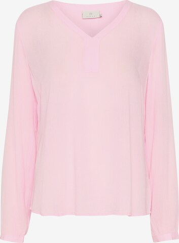 Kaffe Blouse 'Amber' in Roze: voorkant