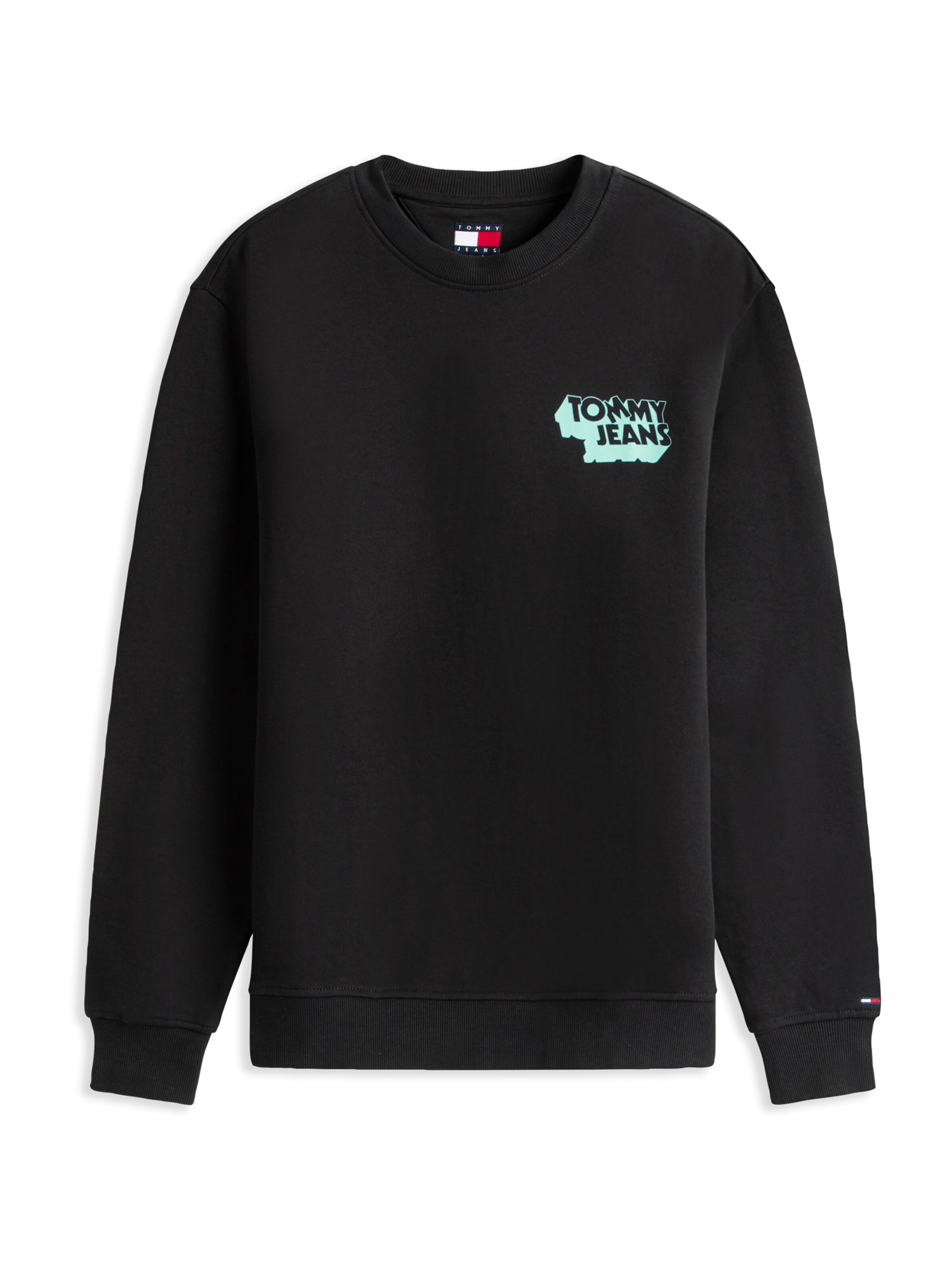 Tommy Jeans Sweatshirt i sort: forside