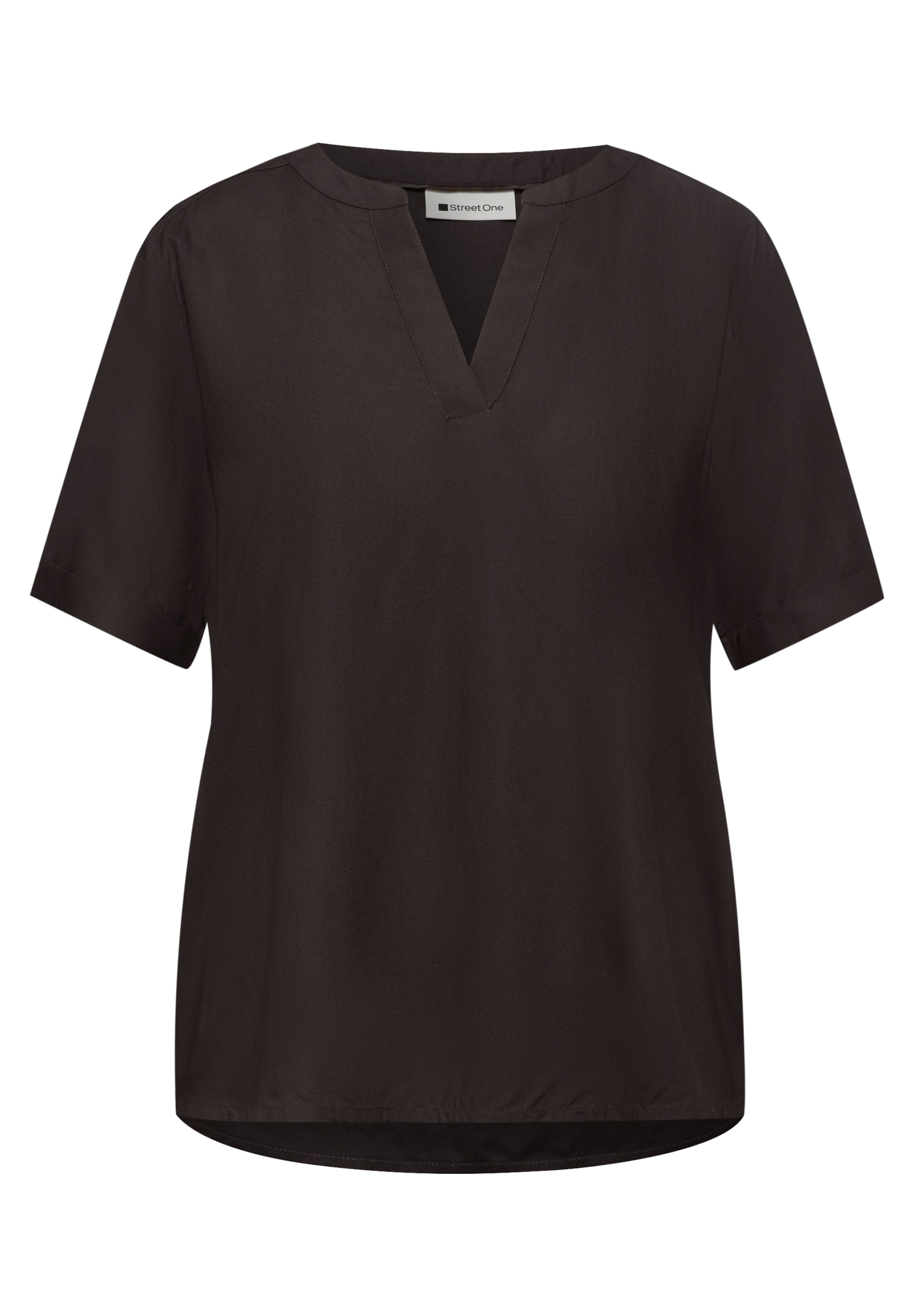 STREET ONE Bluse in Braun: Vorderseite