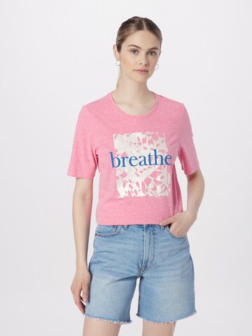 T-shirt s.Oliver en rose : devant