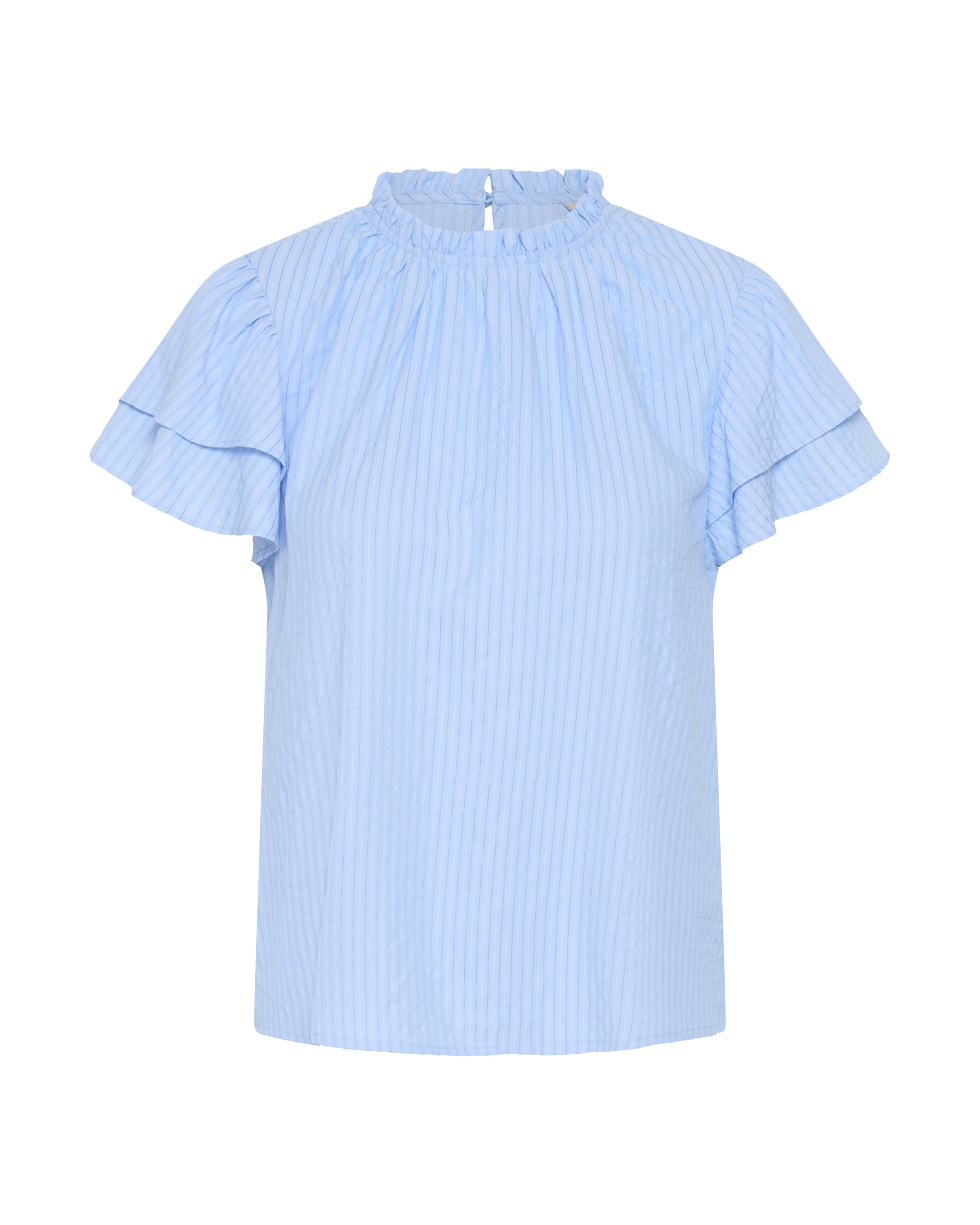 Kaffe Bluse 'KAFloor' i blå: forside