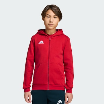 ADIDAS PERFORMANCE - Casaco de treino em moletão 'Entrada26' em vermelho: frente