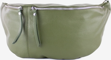 lePelou - Riñonera 'CLARA' en verde: frente