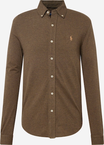 Camicia di Polo Ralph Lauren in verde: frontale