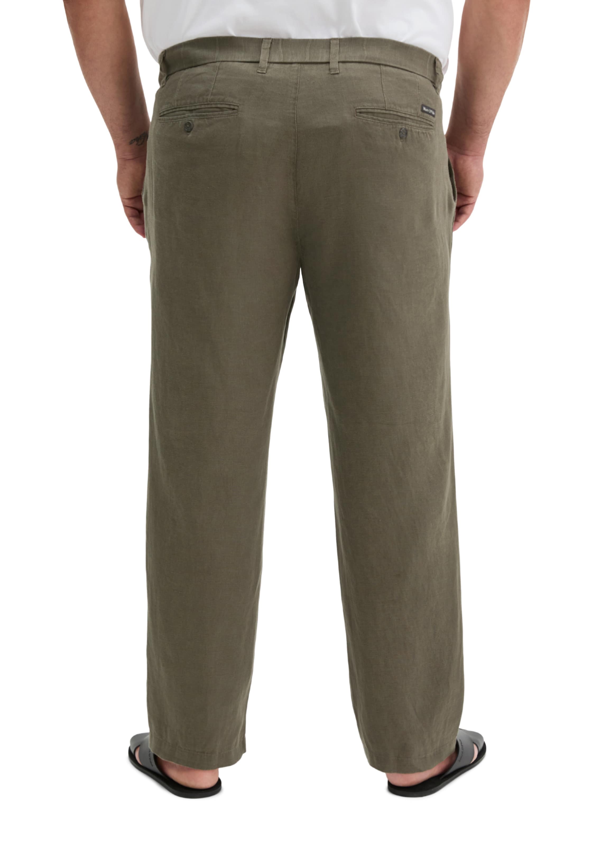 Effilé Pantalon 'Osby' Marc O'Polo en vert