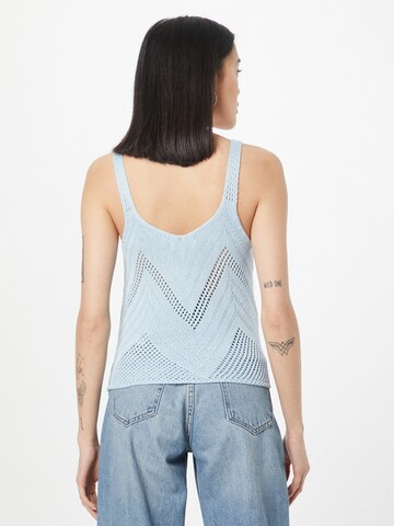 JDY Knitted top 'Sun' in Blue
