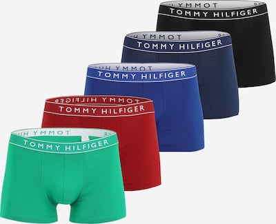 Tommy Hilfiger Underwear Bokserishortsit värissä sininen / laivastonsininen / vaaleanvihreä / tulenpunainen / musta / valkoinen, Tuotenäkymä