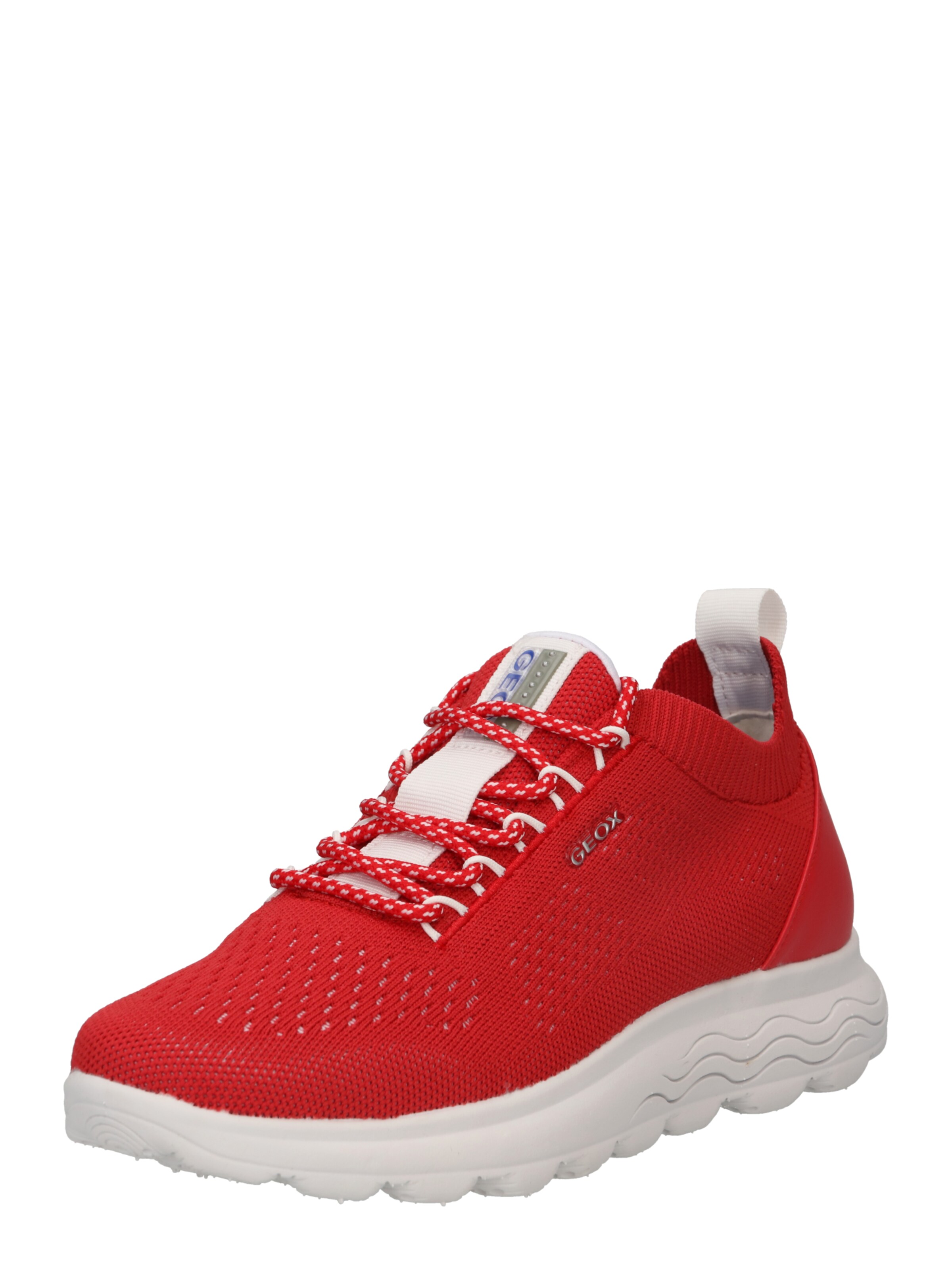 GEOX Низкие кроссовки 'Spherica' в Красный: спереди