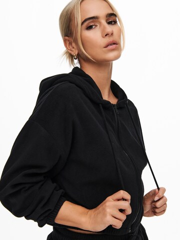 ONLY Fleece Jacket 'Karoi' in Black