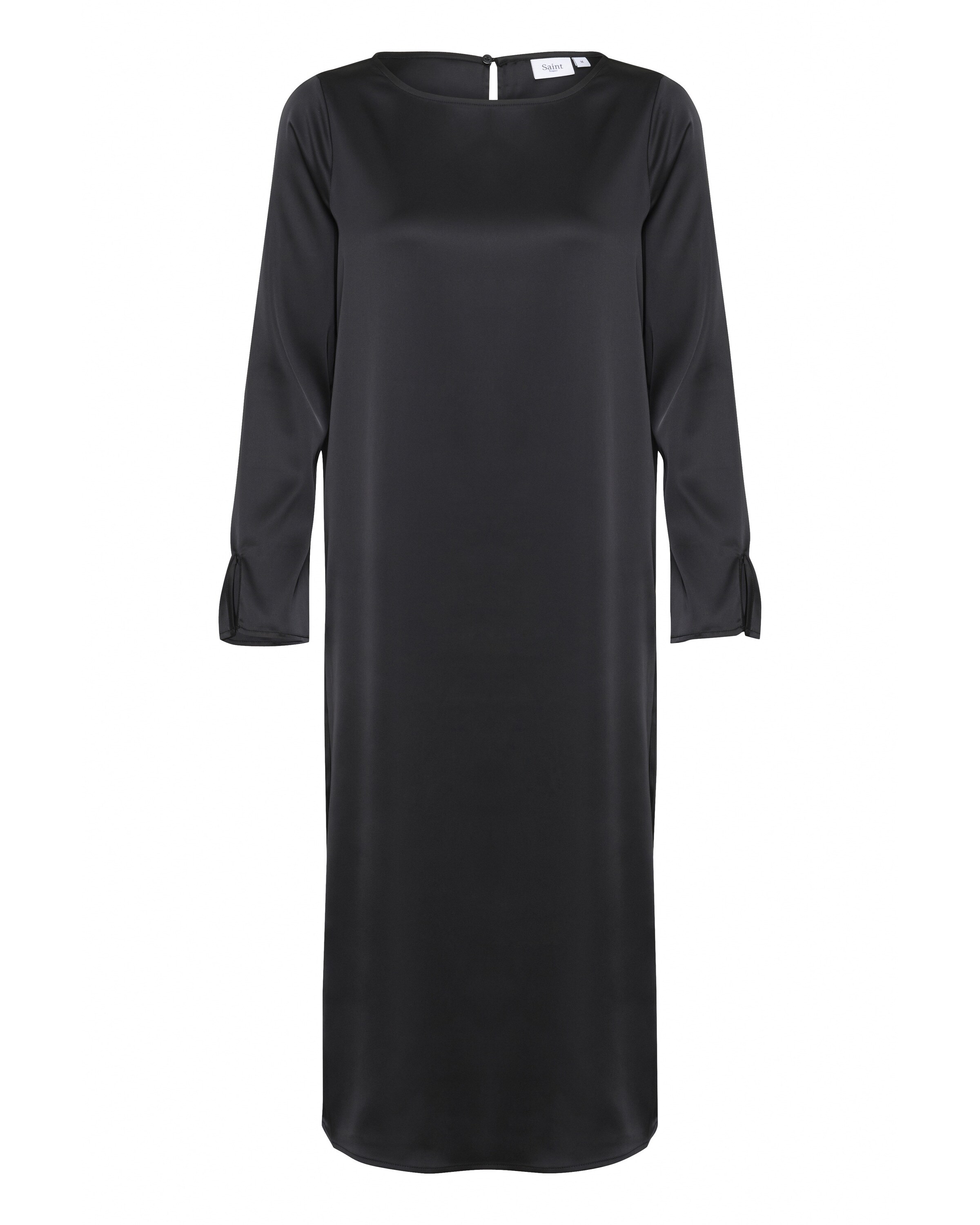 SAINT TROPEZ Kjole 'Zhafia' i sort: forside