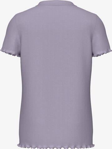 NAME IT Shirt 'VIBSE' in Purple